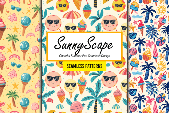 Cheerful Summer Fun Seamless Pattern Art: A Practical Guide to Elevating Your Designs