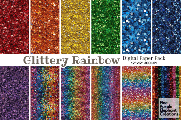 Chunky Rainbow Pride Glitter Colorful